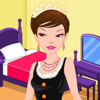 Free online html5 games - Medieval Castle Maid game - Games2rule 
