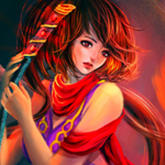 Free online html5 games - Red Fantasy-Hidden Stars game - Games2rule 