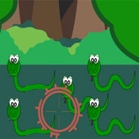 Free online html5 games - Snake Headshot Hunter game 