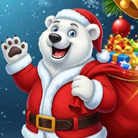 Free online html5 escape games - Polar Bear Santa Escape