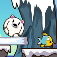 Free online html5 games - Polar Bears Love Fish game 