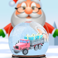 Free online html5 games - Santa's Toy Parking Mania game 