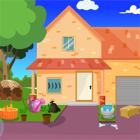 Free online html5 games - Games4King Hat Tiger Escape game 
