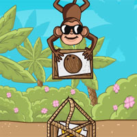 Free online html5 games - Monkey Crane game 