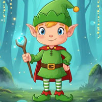 Free online html5 escape games - Friendly Elf Boy Escape