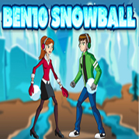 Free online html5 games - Ben 10 Snowball game 