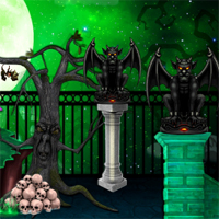 Free online html5 games - NsrEscapeGames Halloween Castle game 