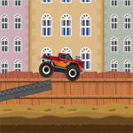 Free online html5 games - Monster Trucks Rampage game 