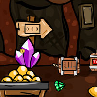 Free online html5 games - GFG Dwarf Escape From Gold Mine game 