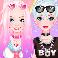 Free online html5 games - Barbie Tokyo Kawaii vs Street  game 