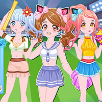 Free online html5 games - Cheerleader dress up game game 