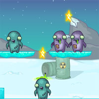 Free online html5 games - Zombienguins Attack game 