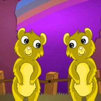 Free online html5 games - G2M Rescue The Lazy Bear game 