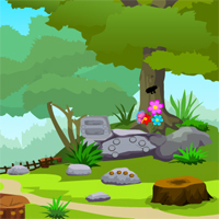 Free online html5 games - Games4Escape Forest Guest House Escape game - Games2rule 