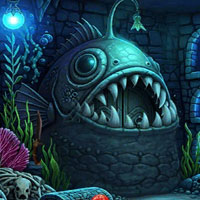 Free online html5 escape games - Horror Fish Escape Game