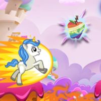 Free online html5 games - Pony Candyland Run game 