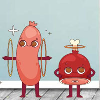 Free online html5 escape games - 8B Meatball Feast Escape
