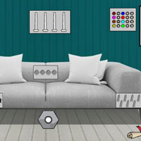 Free online html5 games - G2J Escape From Black And White House game - Games2rule 