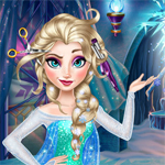 Free online html5 games - Elsa Frozen Real Haircuts game 
