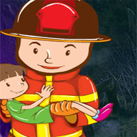 Free online html5 games - G4k Fireman Rescue Baby game 