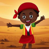 Free online html5 escape games - African Girl Escape