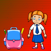 Free online html5 games - G2J Find The Little Girl School Bag game 