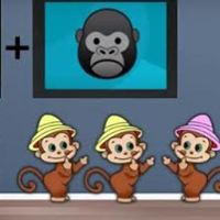 Free online html5 games - 8b Find Angry Gorilla game 