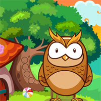 Free online html5 games - G4K Yellow Owl Rescue game - Games2rule 