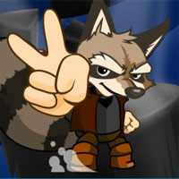 Free online html5 games - Raccoon Runner game 
