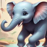 Free online html5 games - Playful Elephant Rescue Game game 