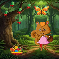 Free online html5 escape games - BIG Save Trapped Injured Squirrel