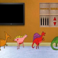 Free online html5 games - 8b Fred Flintstone Escape game 