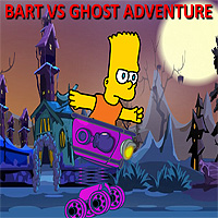 Free online html5 games - Bart vs Ghost Adventure game 