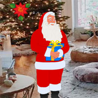 Free online html5 games - Big Santa Gift For Baby game 