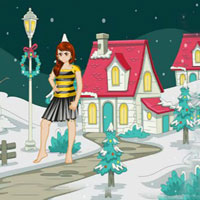 Free online html5 games - Wow Girl Discover Christmas Costume game 