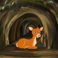 Free online html5 games - Wow Trapped Deer Family Escape game 