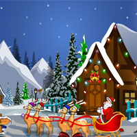 Free online html5 games - Knf Santa Claus Christmas Gift Escape game - Games2rule 