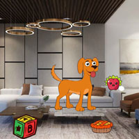 Free online html5 escape games - Puppy Meet Street Friends