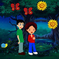 Free online html5 escape games - Wow Sibs Escaped Dark Jungle