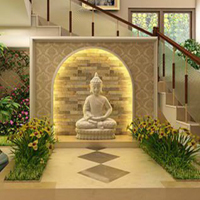 Free online html5 games -  Living Marble House Escape HTML5 game 