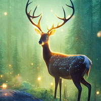 Free online html5 games - Magical Deer Forest Escape HTML5 game 