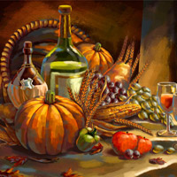 Free online html5 games - Thanksgiving 2016-Hidden Letters game 