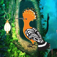 Free online html5 games - Hoopoe Bird Escape HTML5 game 