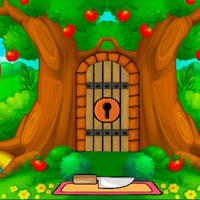 Free online html5 escape games - Green Forest Guard Escape