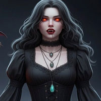 Free online html5 escape games - Midnight Vampire Escape Game