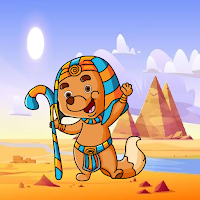Free online html5 games - G2J Escape The Egyptian Dog game 