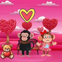 Free online html5 escape games - Compromise The Monkey Couple
