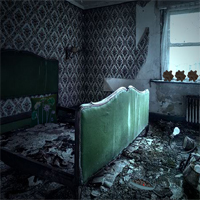 Free online html5 games - No Exit Abandoned Room Escape game 