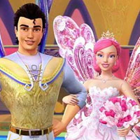 Free online html5 games - Barbie Hidden Words game 