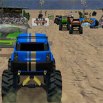 Free online html5 games - Monster Truck Rally game 